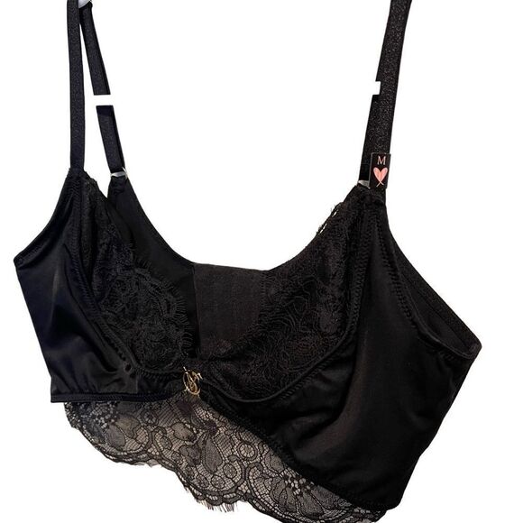 NWOT- Victoria’s Secret- VERY SEXY So Obsessed Unlined Corset Lace Top Bra, Med - Picture 5 of 11